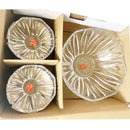 Glass Serving Bowl Set of 7 Pcs 1920+270 ml