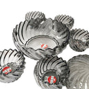 Glass Serving Bowl Set of 7 Pcs 1100+1300 ml