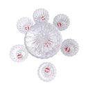 Glass Serving Bowl Set of 7 Pcs 1100+1300 ml