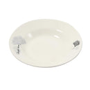 Round Floral Ceramic Plate 7''