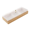 Deco Candy Box Nuts and Chocolates 3 Slot Serving Tray with Lid 37*14.5*7.5 cm