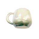 Ceramic Tea Cup with Kettle and Serving Tray Set of 8 Pcs ** 9*7.5/9.5*23.5/30.5*4.5cm