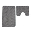 Bath Mat Abstract Design 50*80+50*40 cm