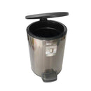 Abstract Print Plastic Pedal Rubbish Bin 23*32 cm