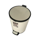 Abstract Print Plastic Pedal Rubbish Bin 23*32 cm