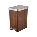 Abstract Print Plastic Pedal Rubbish Bin 28*18*28 cm