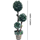 Realistic Touch Artificial Flower Plant 120 cm 3 heads