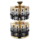 Revolving Spice Rack Herb Carousel Set of 16 Pcs 90 ml