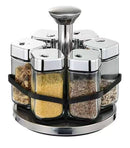 Revolving Spice Rack Herb Carousel Set of 6 Pcs 100 ml