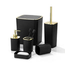 Toothbrush & Soap Holder Set Set of 6 Pcs