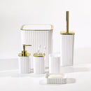 Toothbrush & Soap Holder Set Set of 6 Pcs