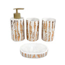 Toothbrush & Soap Holder Set Set of 4 Pcs