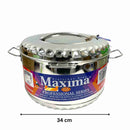 Stainless Steel Maxima Round Hot Pot 11000 ml