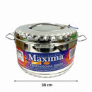Stainless Steel Maxima Round Hot Pot 15000 ml