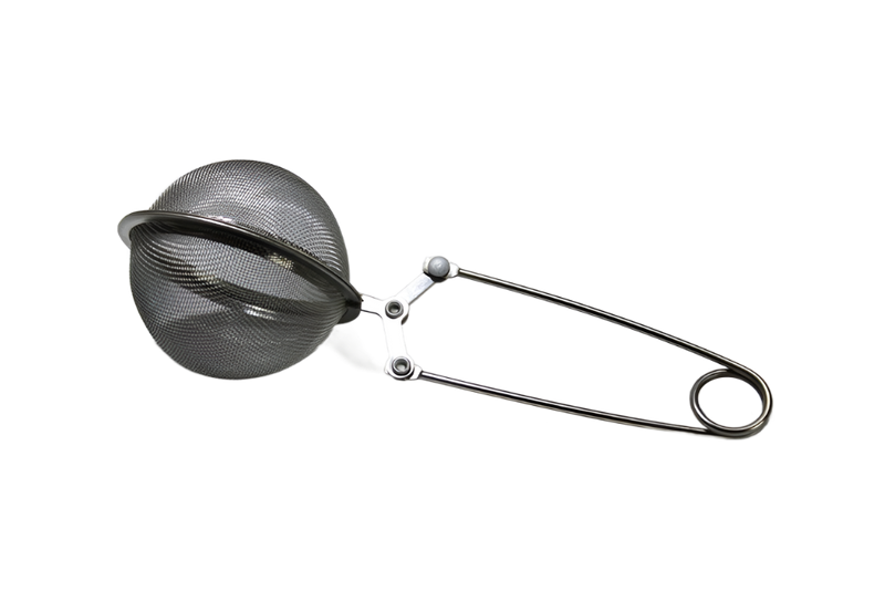 Stainless Steel Tea Strainer/filter Ball push style 17.5 cm