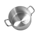 Aluminium Deep Stockpot Casserole with Lid Set of 7 Pcs