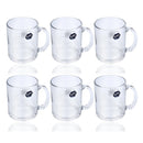 Lead Free Glass Tea Cup Set of 6 pcs 390 ml