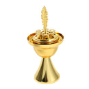 Incense Burner Diffuser Metal Decor Craft 6.5*17 cm