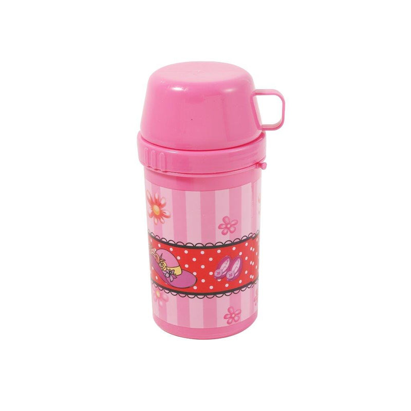 Plastic Reusable Airtight Kids Lunch Box and School Flask 17.5*13*5.5/17 cm