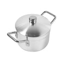 Aluminium Deep Stockpot Casserole with Lid