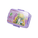 Plastic Reusable Airtight Kids Lunch Box and School Flask 17.5*13*5.5/17 cm