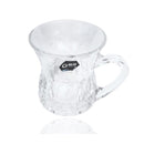 Lead Free Glass Tea Cup Set of 6 pcs 135 ml