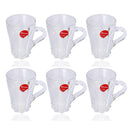 Lead Free Glass Tea Cup Set of 6 pcs 158 ml