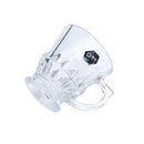 Lead Free Glass Tea Cup Set of 6 pcs 140 ml