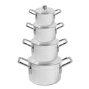 Aluminium Deep Stockpot Casserole with Lid