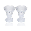 Lead Free Milkshake Glass Tumbler Set of 2 Pcs 185 ml