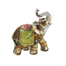 Sculpture Statue Resin Figurine Elephant Metallic Brown Colour 17*7*16 cm