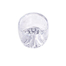 Acrylic Sugar and Cream Seasoning Container Jar Set with Spoon and Tray 23*9.9*13.5 cm