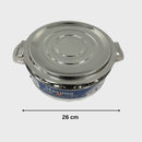 Stainless Steel Round Hot Pot Aristo Maxima Brand 3500 ml