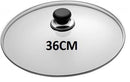 Casserole Sauce Pot Glass Lid 36  cm