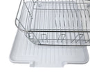 Plastic Dish Rack Cutlery Holder 37*32*13 cm