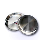 baking tray Stainless Steel Round Baking Tray Set of 3 28*5.2cm, 32*5.4cm*, 36*5.6 cm-Classic Homeware &amp; Gifts-21754