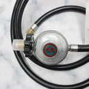 Gas Stove Regulator Low Pressure AGA Approved 1.8m 1 Psi