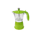 Italian Style Stove Top Espresso Coffee Maker 3 Cup Marble Clear Random Colour