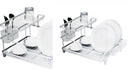 Aluminium Dish Rack Cutlery Holder 45.5*35*21.5 cm