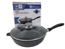 Non Stick Marble Cookware Frypan Wok 28 cm