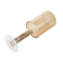 Crystal Glass Candleholder 19 cm