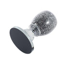 Crystal Glass Candleholder 12 cm