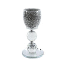 Crystal Glass Candleholder 16 cm