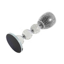 Crystal Glass Candleholder 20.5 cm