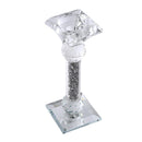 Crystal Glass Candleholder 22.5 cm
