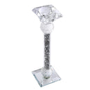 Crystal Glass Candleholder 25 cm