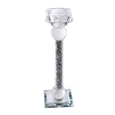 Crystal Glass Candleholder 25 cm