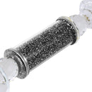 Crystal Glass Candleholder 24 cm