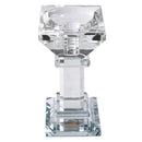 Crystal Glass Candleholder H - 23 cm ; W - 10cm