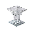 Crystal Glass Candleholder H - 25 cm